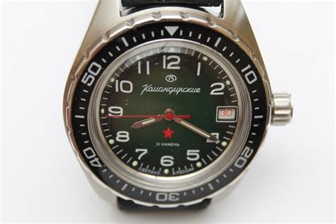 Vostok Komandirskie 02033a Automatic Watch Soviet Russian Ussr Etsy