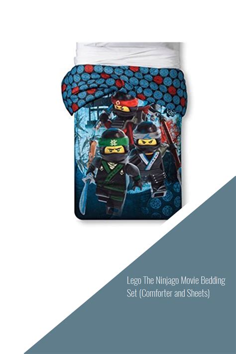Lego The Ninjago Movie Bedding Set Comforter And Sheets Bedding Set