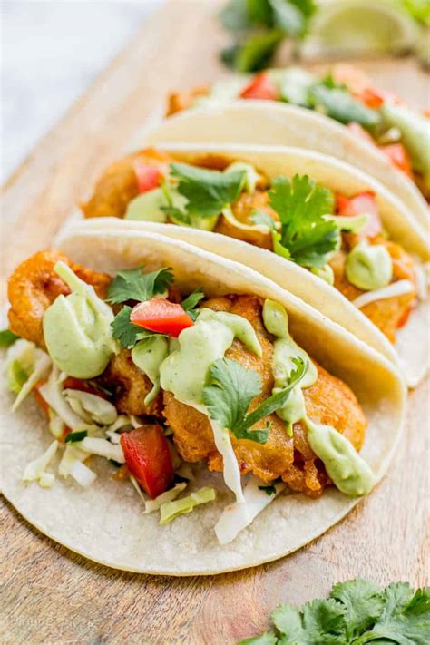 Beer Battered Fish Tacos Authentic Baja Style Plating Pixels