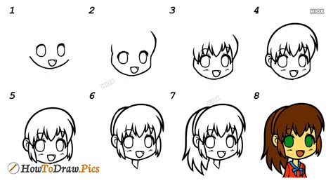 How To Draw A Chibi Easy Step By Step Chibis Draw Chibi