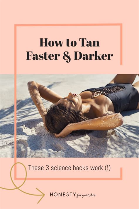How To Tan Faster How To Tan Quickly These 3 Science Hacks Work