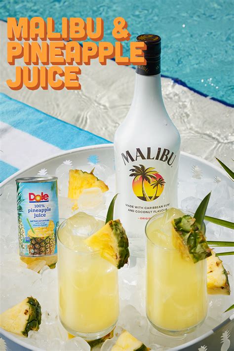 Pineapple Malibu Rum