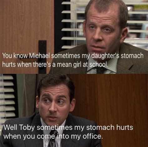 25 Times Michael Completely Bullied Toby On The Office