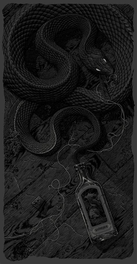 Pin By Manuremontii On Wallpaper Snake Wallpaper Black Aesthetic
