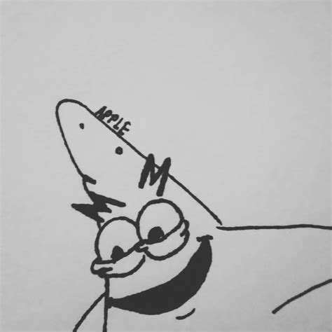 How To Draw Patrick Meme Meme Walls