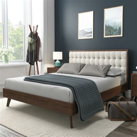 Choose from contactless same day delivery, drive up and more. Abril Upholstered Platform Bed & Reviews | AllModern