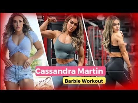 Cassandra Martin Beast In The Beauty Muscle Barbie Workout Muscle