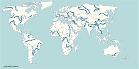 Major Rivers Of The World Map Maping Resources