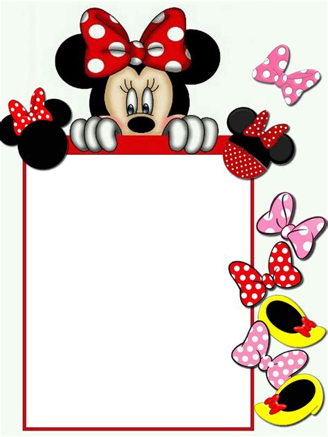 Minnie Mouse Frame For Children