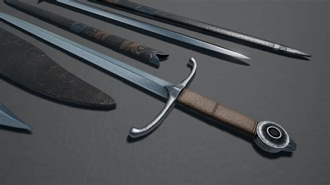 Medieval Weapons Pack 1 In Weapons Ue Marketplace