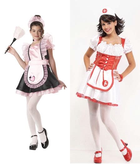 Should 11 Year Olds Dress Up As French Maids And Sexy Nurses For
