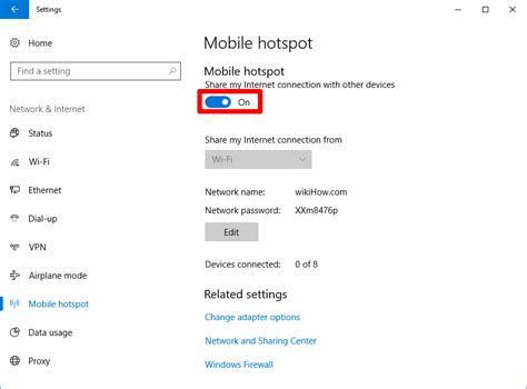 How To Create A Hotspot In Windows 10 5 Steps With Pictures