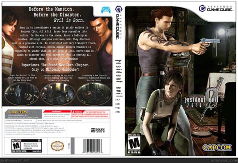 Resident Evil Zero: Wii Edition Wii Box Art Cover by Wiilicious