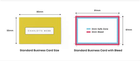 The standard dimensions of a printed business card are 3.5 x 2 inches. Business Card Font Size | Business card fonts, Business ...