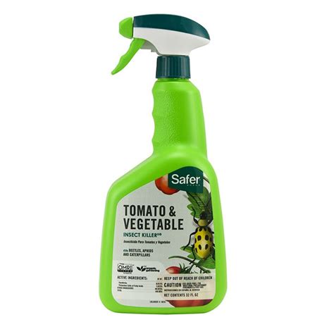 Safer Brand Tomato And Vegetable Insect Killer Rtu 32oz