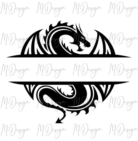 Dragon Svg Cut File For Cricut Silhouette Great For Etsy Canada