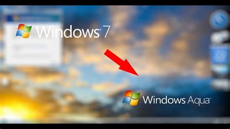 Transforming Windows 7 To Windows Aqua Transformation Pack Finally
