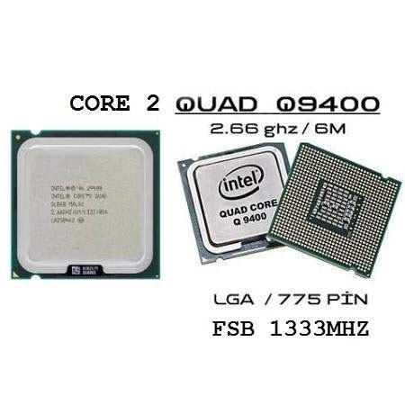 Intel Core Quad Q Processor LGA CPU DYNOKART