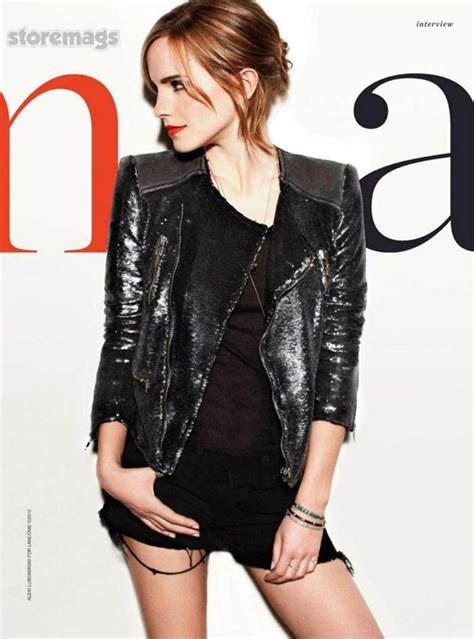 Emma Watson Marie Claire March 2013 Australia Fashion
