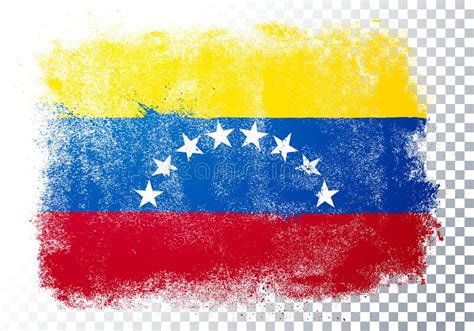 Bandera Rasguñada Venezolano Stock De Ilustración Ilustración De