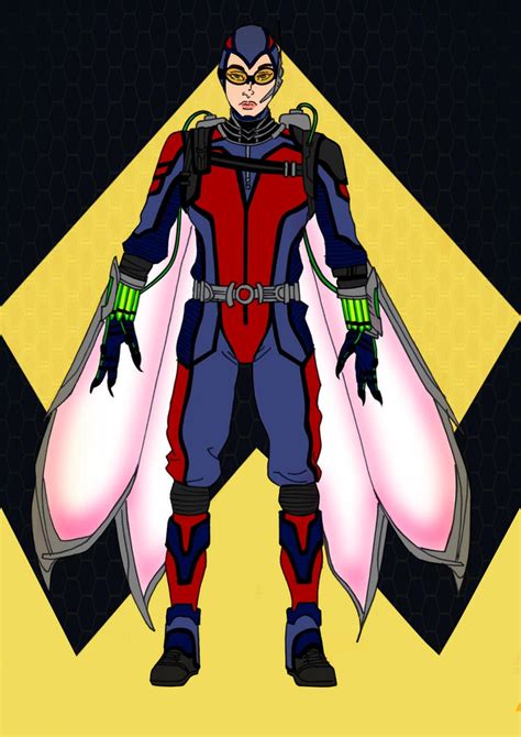 Ant Man~wasp Redesign By Comicbookguy54321 On Deviantart