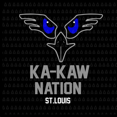 Ka Kaw St Louis Svg Battlehawks Football St Louis Xfl Ka Kaw Svg Ka Buydesigntshirt