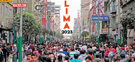 Población De Lima Metropolitana Supera Los 10 Millones 151 Mil Habitantes