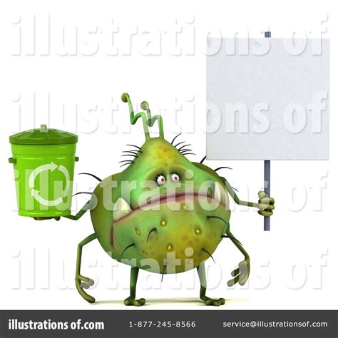 Green Germ Clipart 1489423 Illustration By Julos