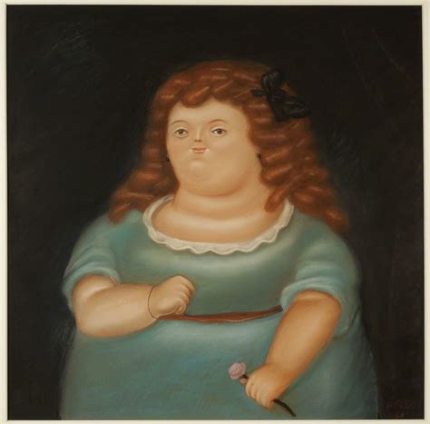 Fernando Botero Mona Lisa Oil Painting Reproductions Art