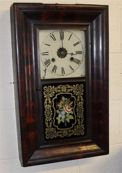 Antiques Atlas 1920 American Decorative 30 Hour Wall Clock
