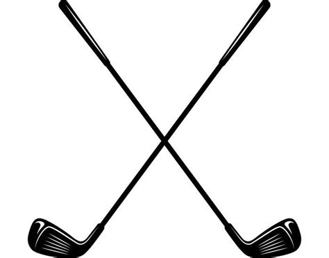 245 free golf club clipart in ai, svg, eps or psd. Golf Logo 5 Clubs Iron Wood Golfer Golfing Sports Course Cart