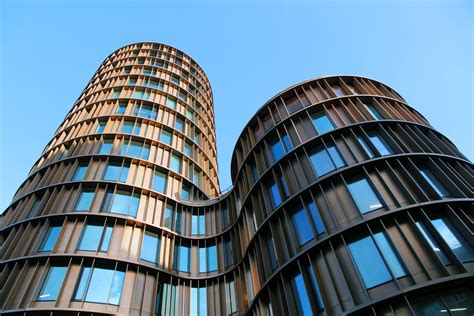 Free Images : architecture, sky, glass, perspective, building, city ...