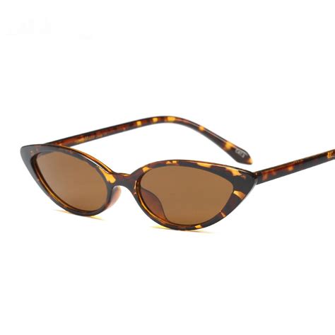 classic brand designer cat sunglasses women vintage small size frame eyewear fashion ladies 2018