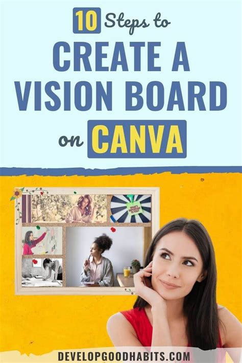 10 Steps To Create A Vision Board On Canva