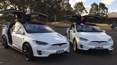 Starting production on 7 seater next month, initial deliveries early december. Two 2017 SUV 7 Seater Tesla Model X 90D Hire Cars - YouTube