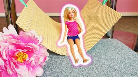 Allerdings gibt es jetzt eine menge schnittmuster bei etsy. Barbie Hängematte selber machen | Einfaches DIY für Puppen | Gemütliches Bett in 5 Minuten - YouTube