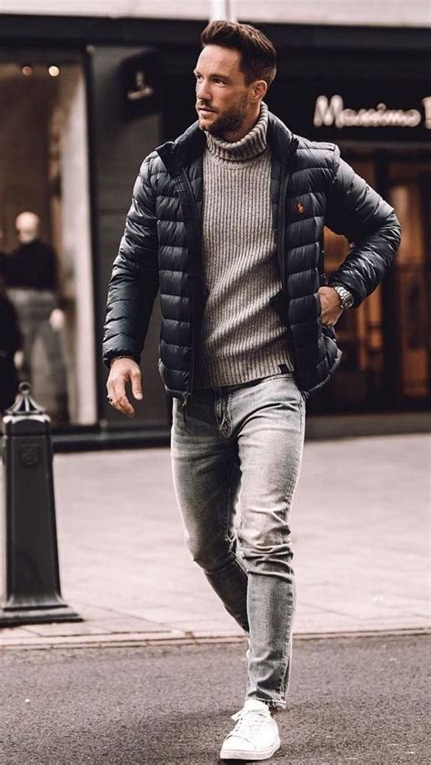 38 Comfy Winter Fashion Outfits For Men In 2019 With Images Mens