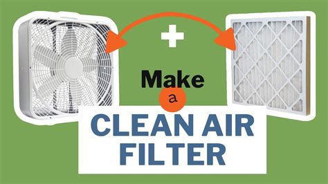How To Make Your Own Clean Air Fan Youtube