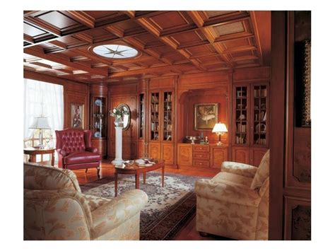 Classic Style Paneling In Wood For Living Rooms Idfdesign