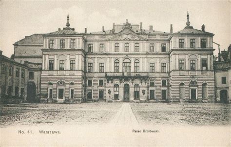 Pałac Brühla W Warszawie 1908 Pałac Brühla W Warszawie Wikipedia
