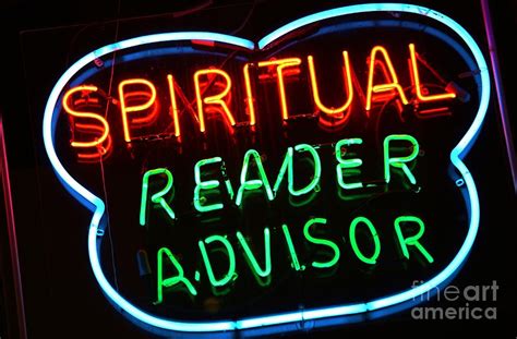 Spiritual Reader Neon Sign Photograph By Douglas Sacha Fine Art America