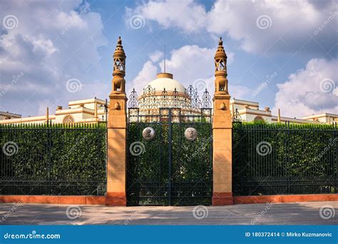 Hyderabad House Government Building In New Delhi India Stock Photo