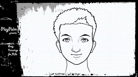 How To Draw A Boy Face Easy For Kids How To Draw A Boy Face Easy