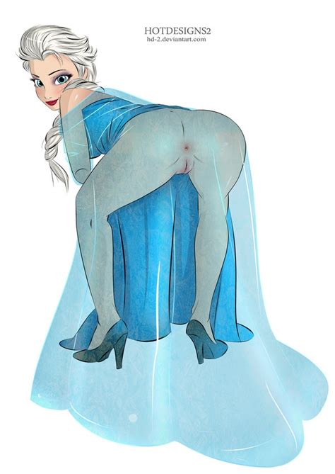 Rule 34 Anus Ass Bent Over Dat Ass Disney Elsa Frozen Female Female