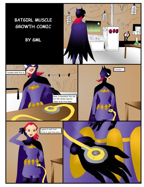 Batgirl Growth Comic Pg Fan Colored By Grandmasterlucilious On Deviantart