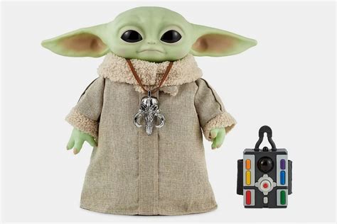 Mattels Remote Controlled Baby Yoda Can Walk Around While Wiggling Its
