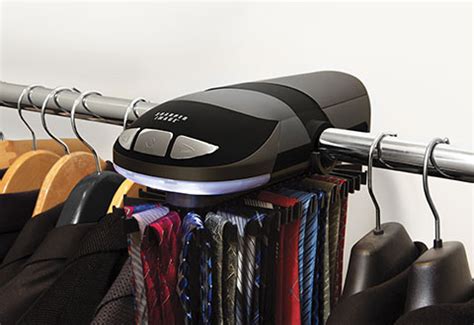 Shop sharper image gifts for dad, gifts for father's day, personalized gifts for him, holiday gifts for him and christmas gifts for him. Motorized Tie Rack @ Sharper Image