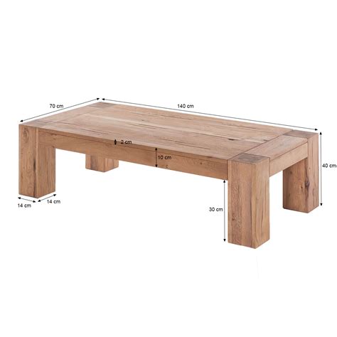 Im preisvergleich ab 105,99 € (05.09.2020) bei yopi.de kaufen. Couchtisch Granby 140x70 in Eiche Natur geölt