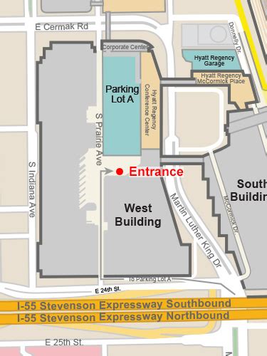 Map Of Mccormick Place Chicago Palm Beach Map