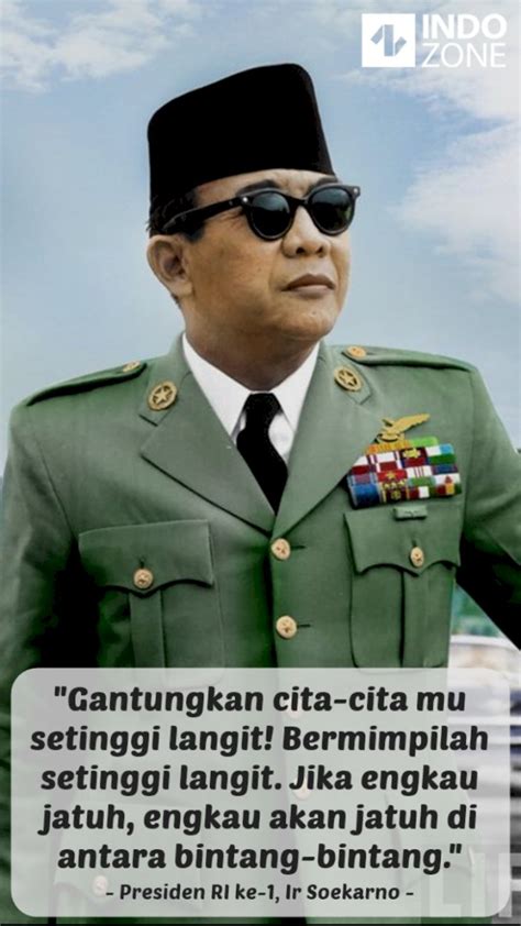 Semua tentang soekarno atau sukarno, soekarno biography, profil soekarno, kepemimpinan soekarno, gambar soekarno, video soekarno, dewi soekarno, soekarno indonesia, soekarno hatta. Kutipan Presiden Soekarno: Gantungkan Cita-Citamu Setinggi ...